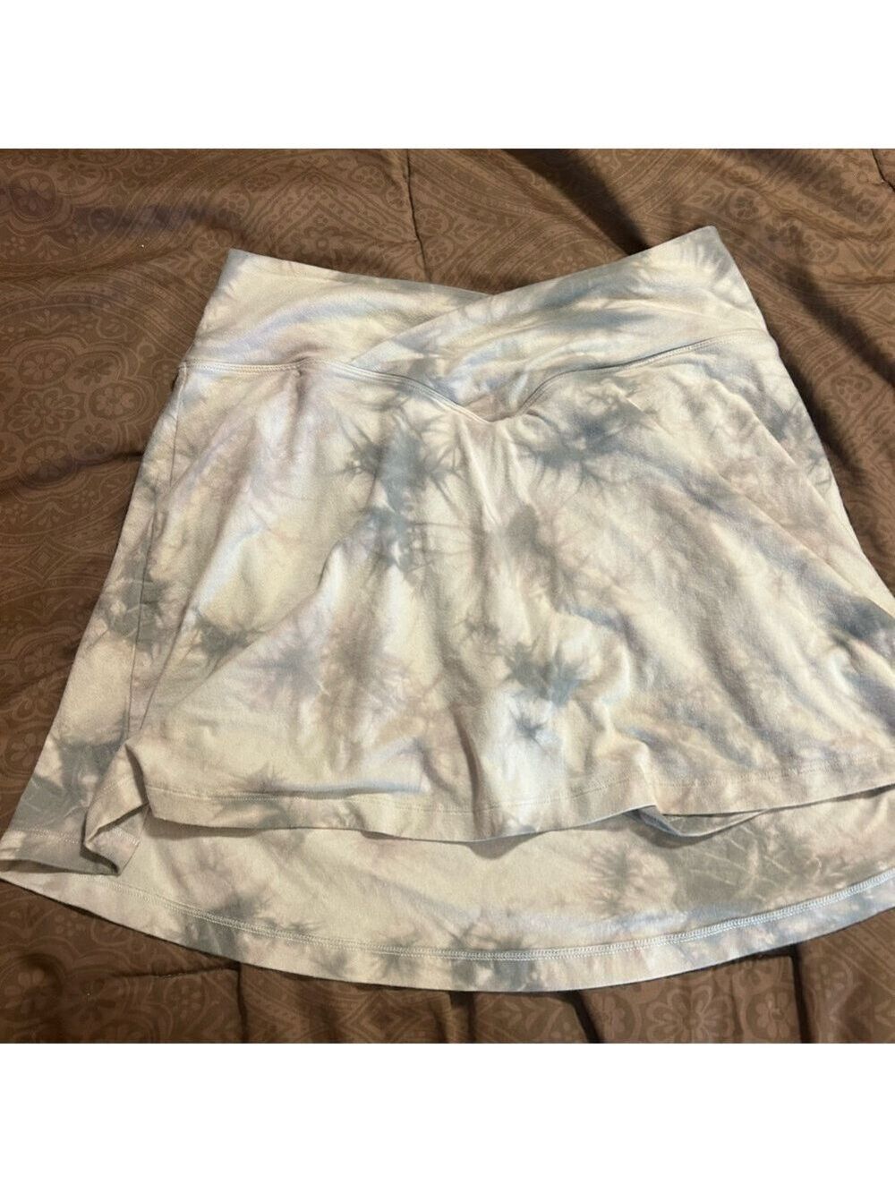 Pink tie dye skort